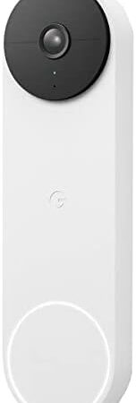 Google Nest Doorbell (Battery) – Snow