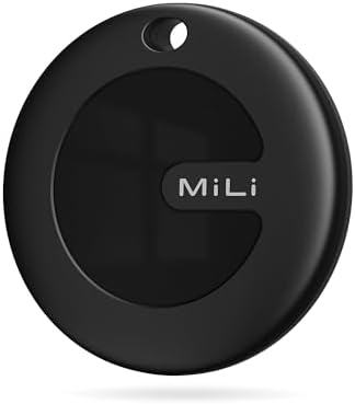 MiLi Bluetooth Tracker for Android, Google Authorized, Key Finder, Luggage Tracker, Item Locator Compatible with Google Find My Device APP, Smart Tracker for Keys, Suitcase, Wallet, Backpack
