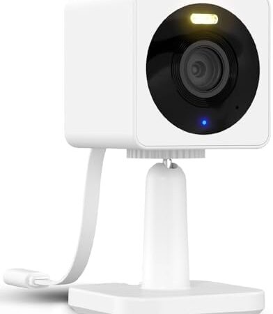 Wyze Cam OG Indoor/Outdoor 1080p Wi-Fi Smart Home Security Camera with Color Night Vision, Built-in Spotlight, Motion Detection, 2-Way Audio, Compatible with Alexa & Google Assistant, White