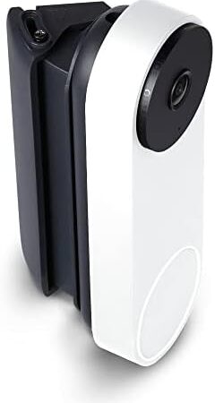 Wasserstein Horizontal Adjustable Mount for Google Nest Doorbell (Wired, 2nd Gen)