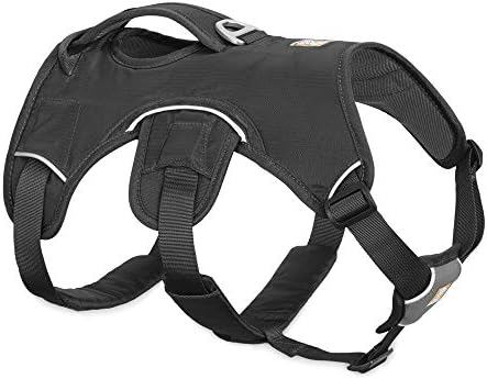 Ruffwear, Web Master, Multi-Use Support Dog Harness, Hiking and Trail Running, Service and Working, Everyday Wear, Twilight Gray, Medium