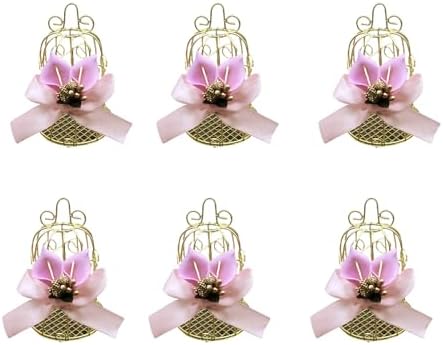 6pcs Stylish Candy Box With Unique Detailing For Hosting Parties Hollow Out Pattern Candy Box Baby Shower Display