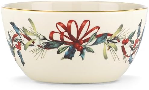 Lenox 847254 Winter Greetings 5″ Bowl, Christmas & Holiday Hosting