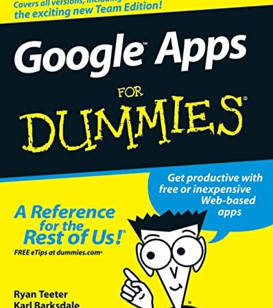 Google Apps For Dummies