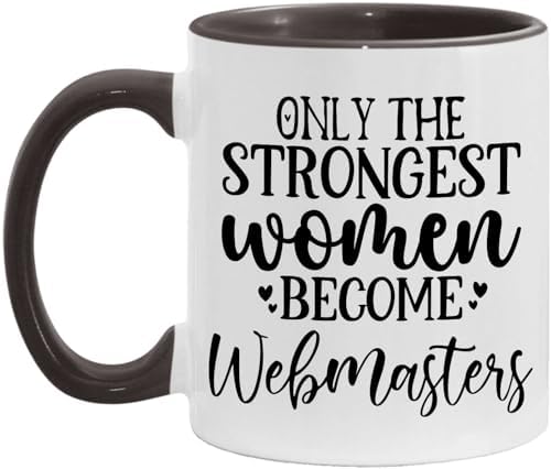 Women Webmasters 11oz White/black Mug