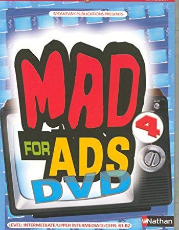 mad for ads t.4 ; anglais ; 3ème