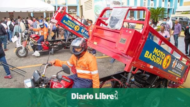 Alcaldía de SDN licita motos basura para lugares de poco acceso