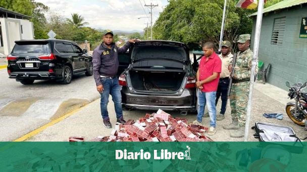 Arrestan cabo de la Policía con miles cigarrillos de contrabando
