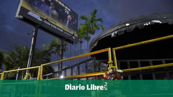 Discoteca Jet Set: fumigan y colocan velas en la zona colapsada