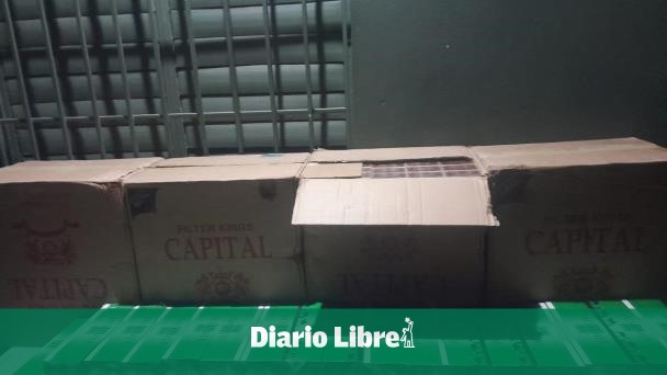 Descubren contrabando de 45,000 cigarrillos en cargamento de naranjas