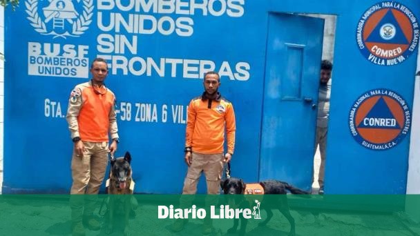 Defensa Civil capacita su Unidad Canina en Guatemala