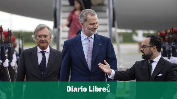 Felipe VI llega a Santo Domingo para Congreso Mundial del Derecho