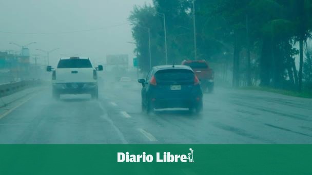 El COE emite alertas por aguaceros en RD