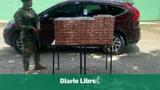 Decomiso de 135 libras de presunta marihuana en Pedernales